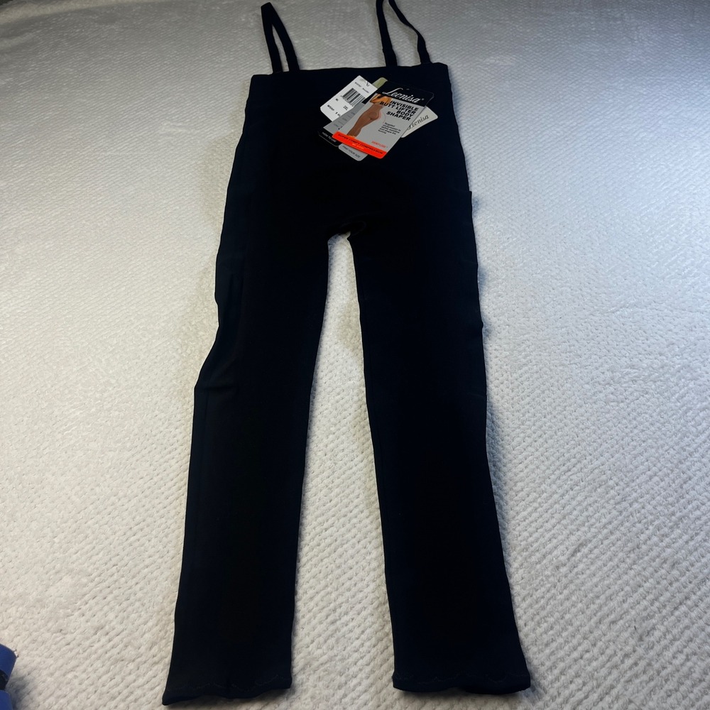 Leonisa Invisible Butt Lifter Body Shaper Bodysuit Black 3XL‎ NWT